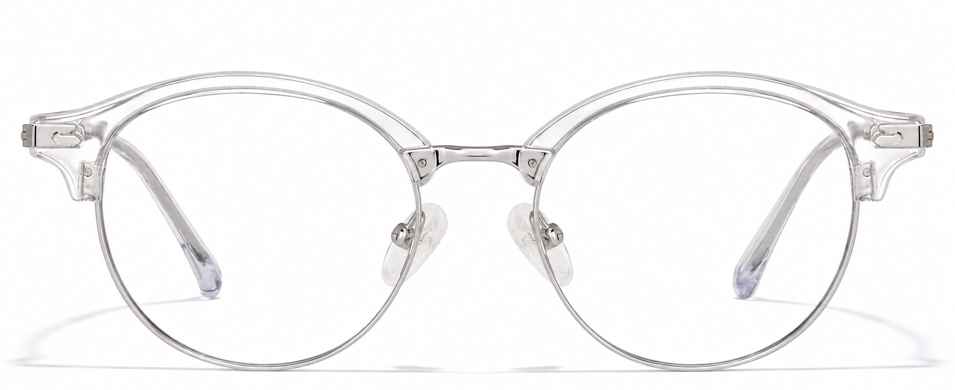 Clear Browline Glasses · Clear · reference