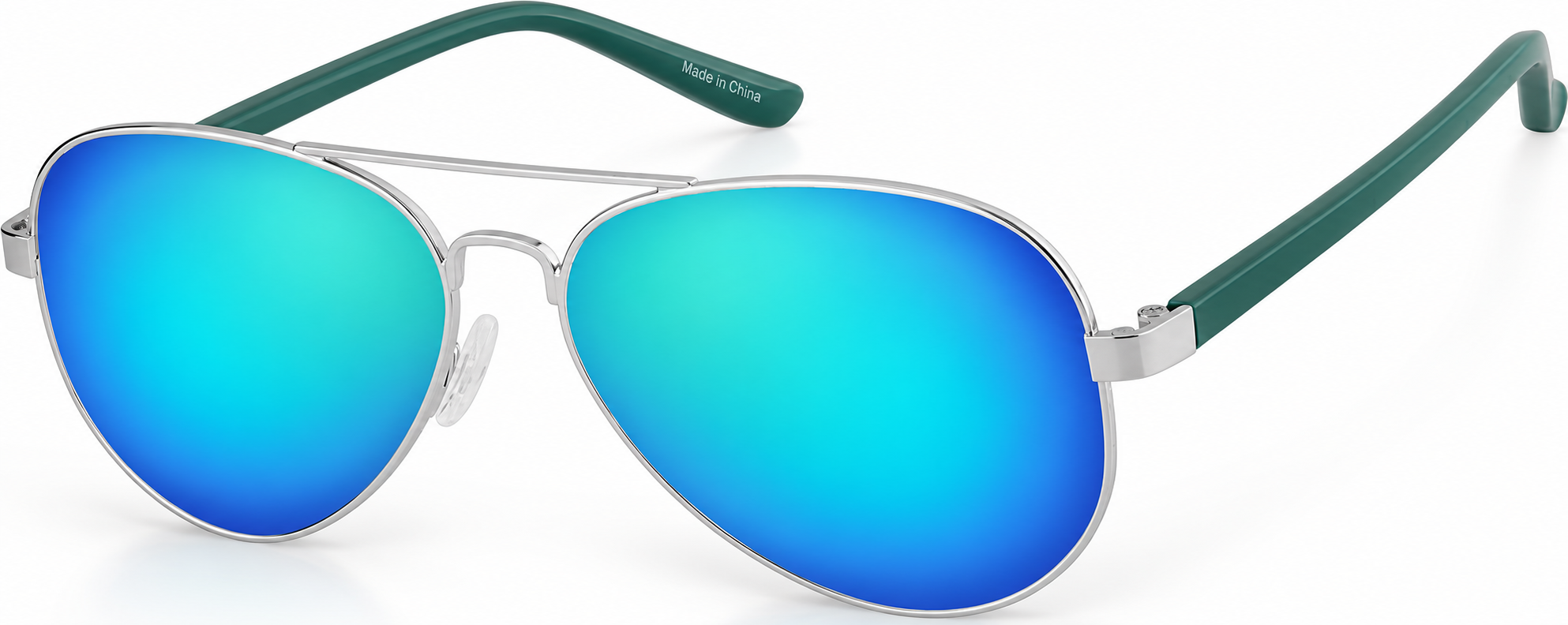 Aviator Sunglasses · Silver · reference