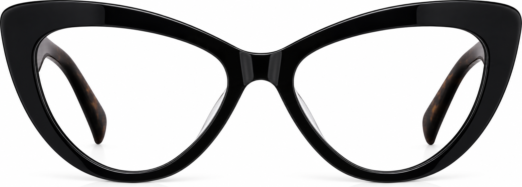 Black Cat-Eye Glasses · Black · reference