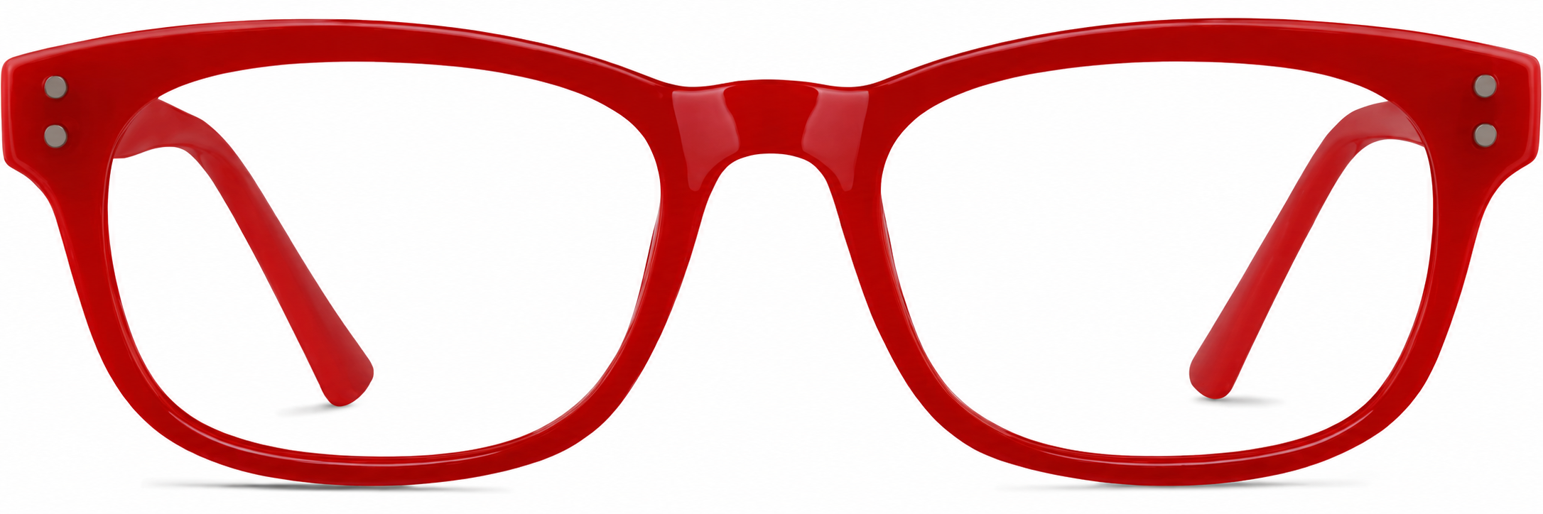 Red Rectangle Glasses · Red · reference