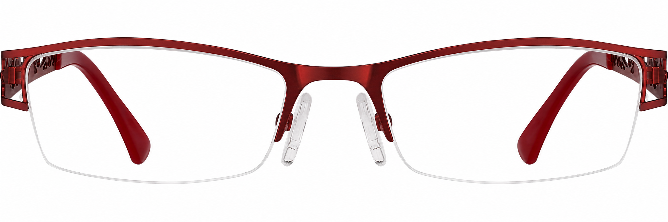 Red Rectangle Glasses · Red · reference
