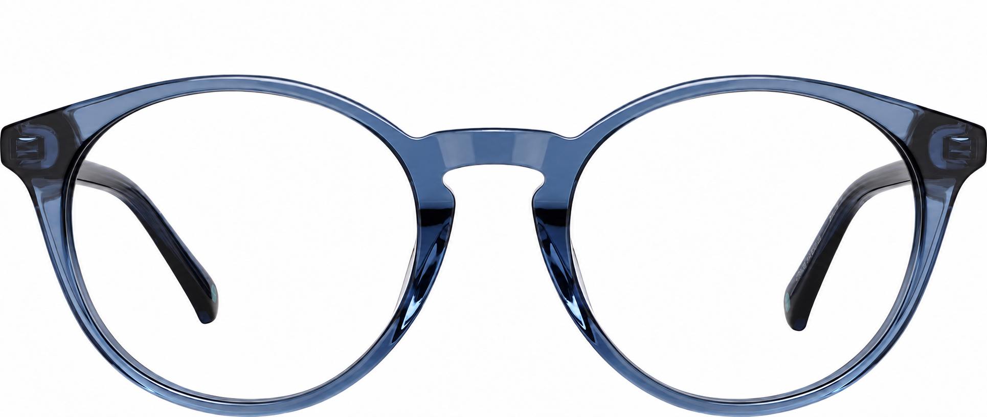 Blue Round Glasses Test · Blue · reference