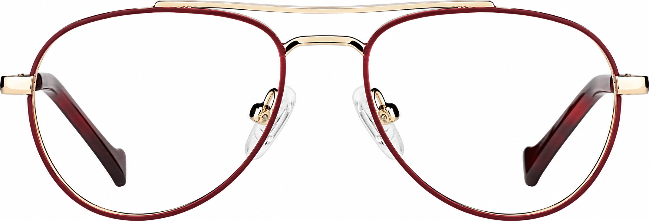 Red Aviator Glasses · Red · reference