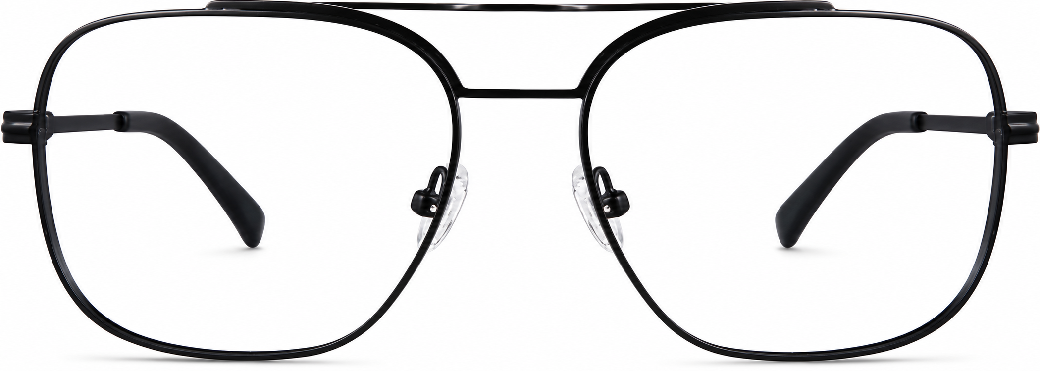 Black Yucca Aviator Glasses · Black · reference