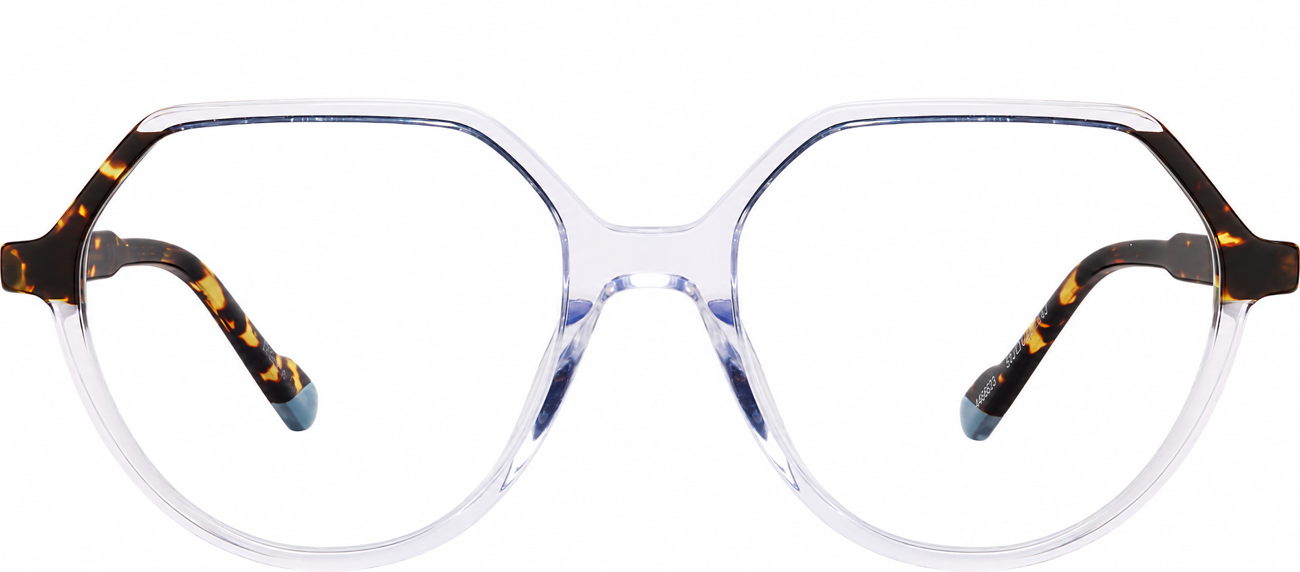 Clear Geometric Glasses · Clear · reference