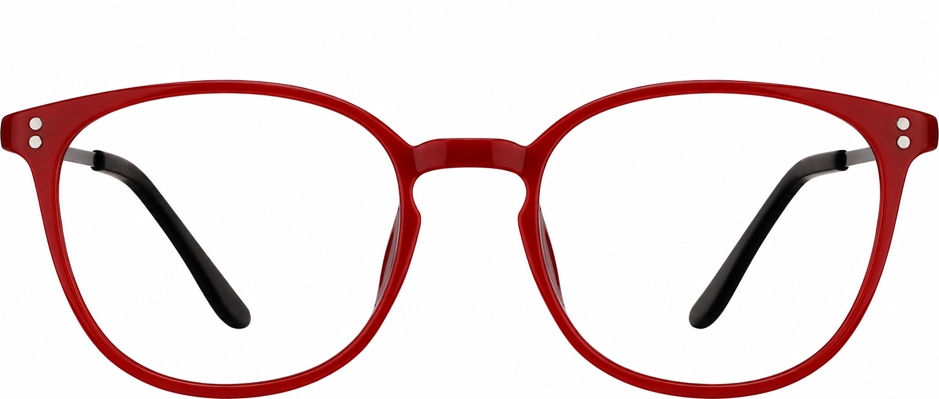 Red Round Glasses · Red · reference