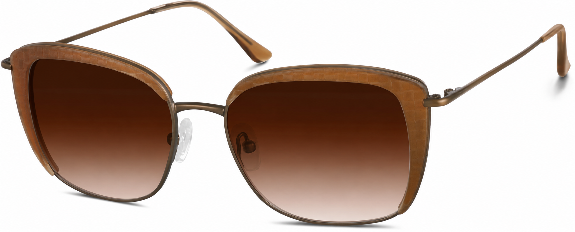 Premium Square Sunglasses · Brown · reference