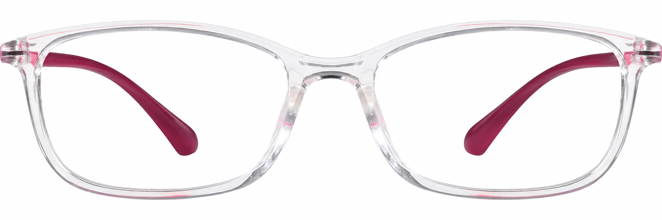Red Rectangle Glasses · Red · reference