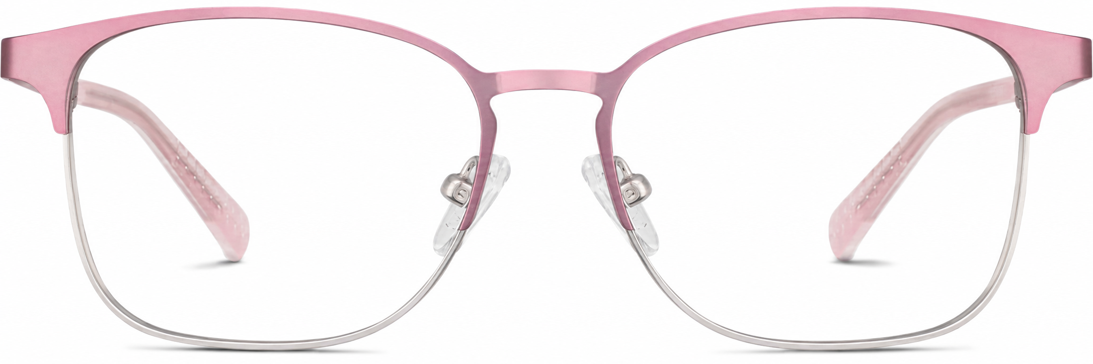 Pink Browline Glasses · Pink · reference
