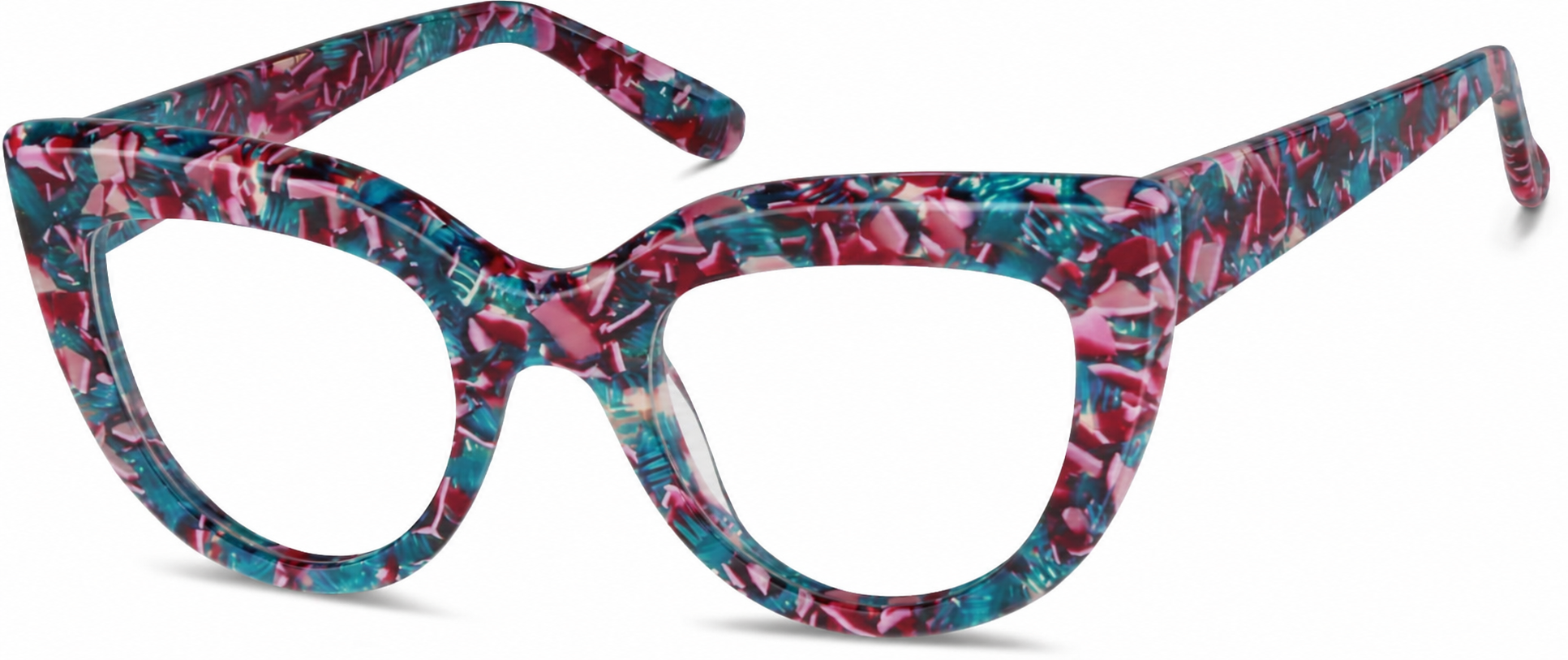 Floral Cat-Eye Glasses · Floral · reference