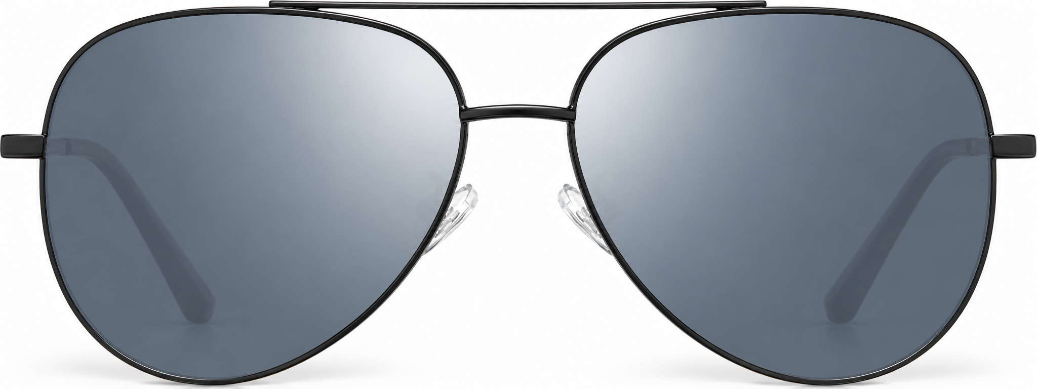 Black Aviator Sunglasses · Black · reference