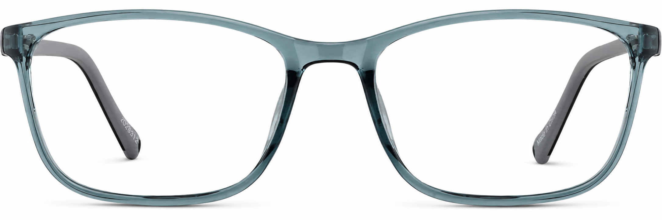 Blue Kids' Rectangle Glasses · Blue · reference