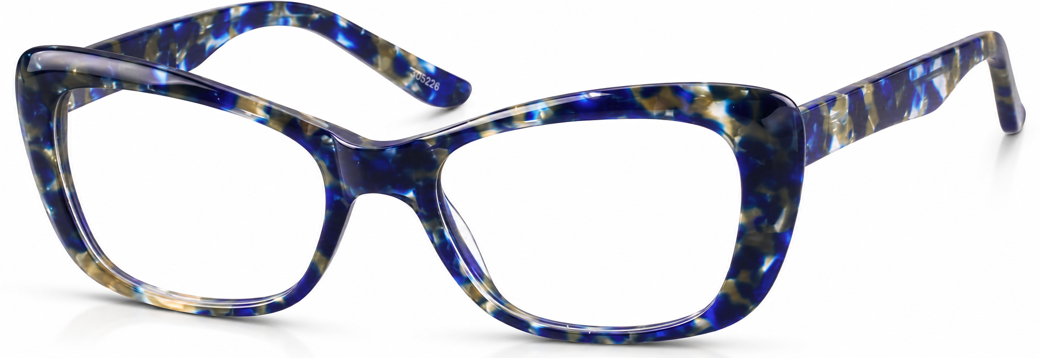 Blue Cat-Eye Glasses · Blue · reference