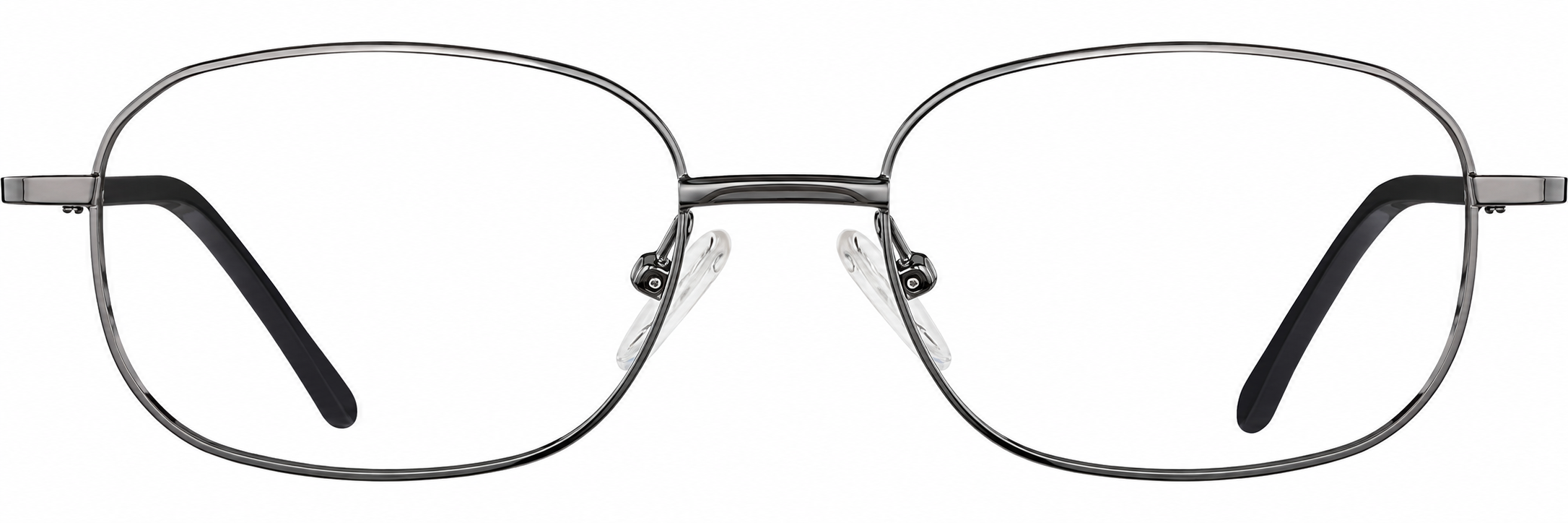 Gray Rectangle Glasses · Gray · reference