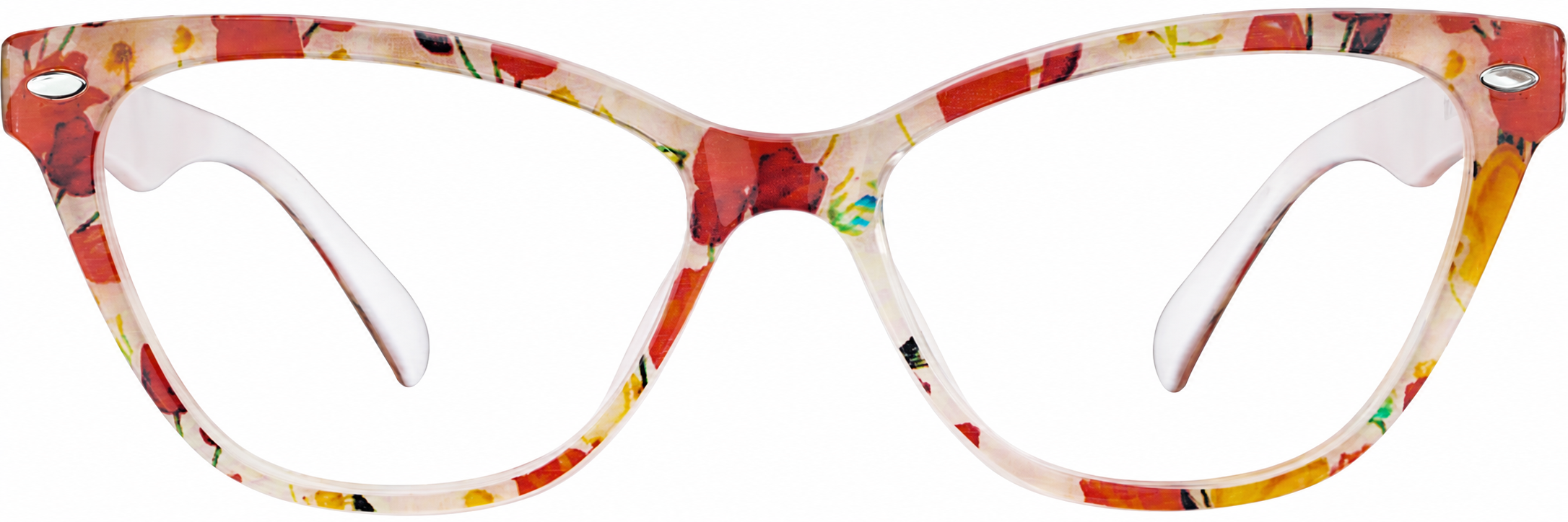 Coral Cat-Eye Glasses · Coral · reference