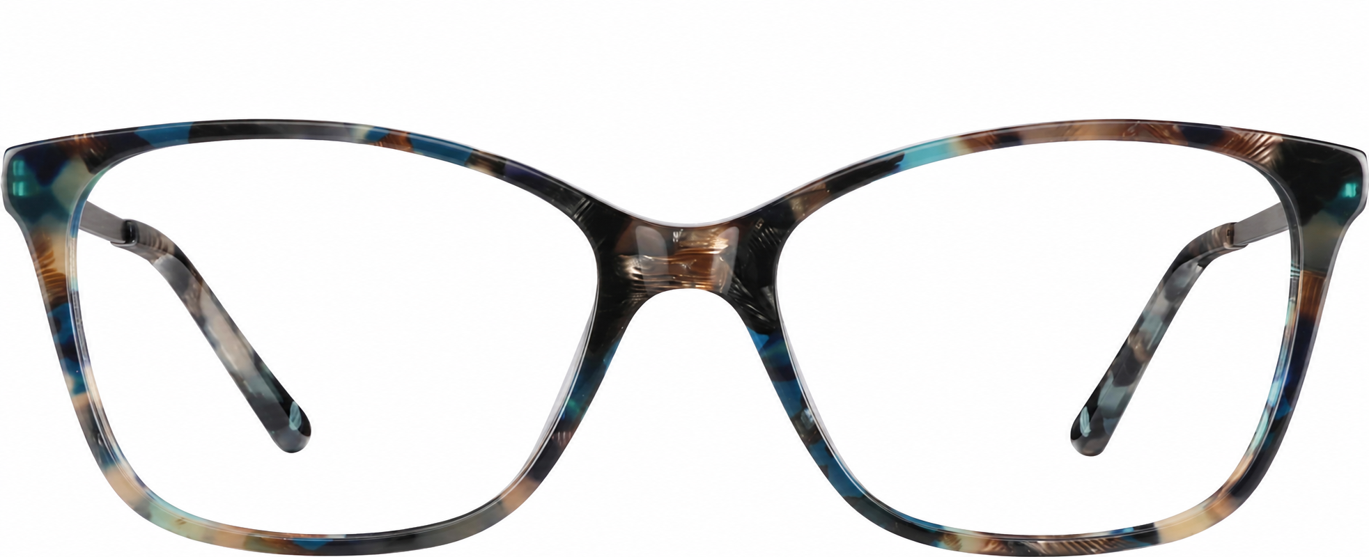 Blue Square Glasses · Blue · reference