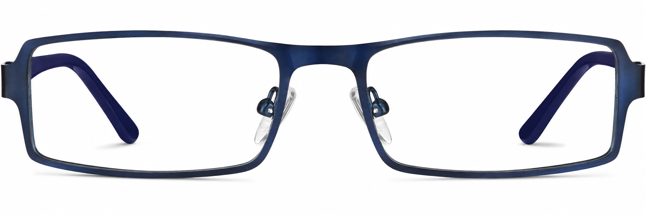 Midnight Blue Rectangle Glasses · Midnight Blue · reference