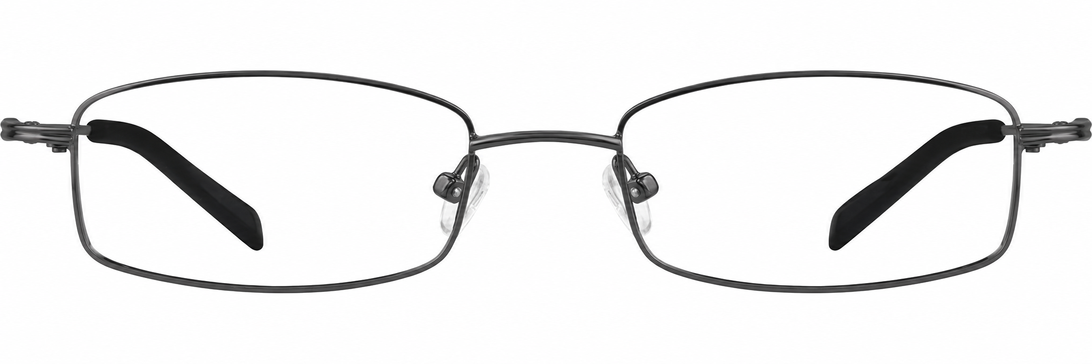 Gray Rectangle Glasses · Gray · reference