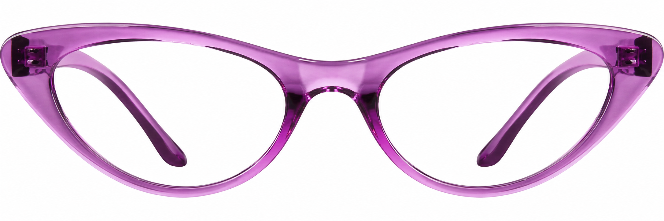 Purple Cat-Eye Glasses · Purple · reference
