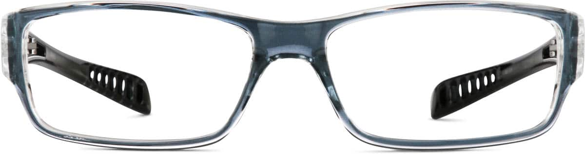 Gray Rectangle Glasses · Gray · reference