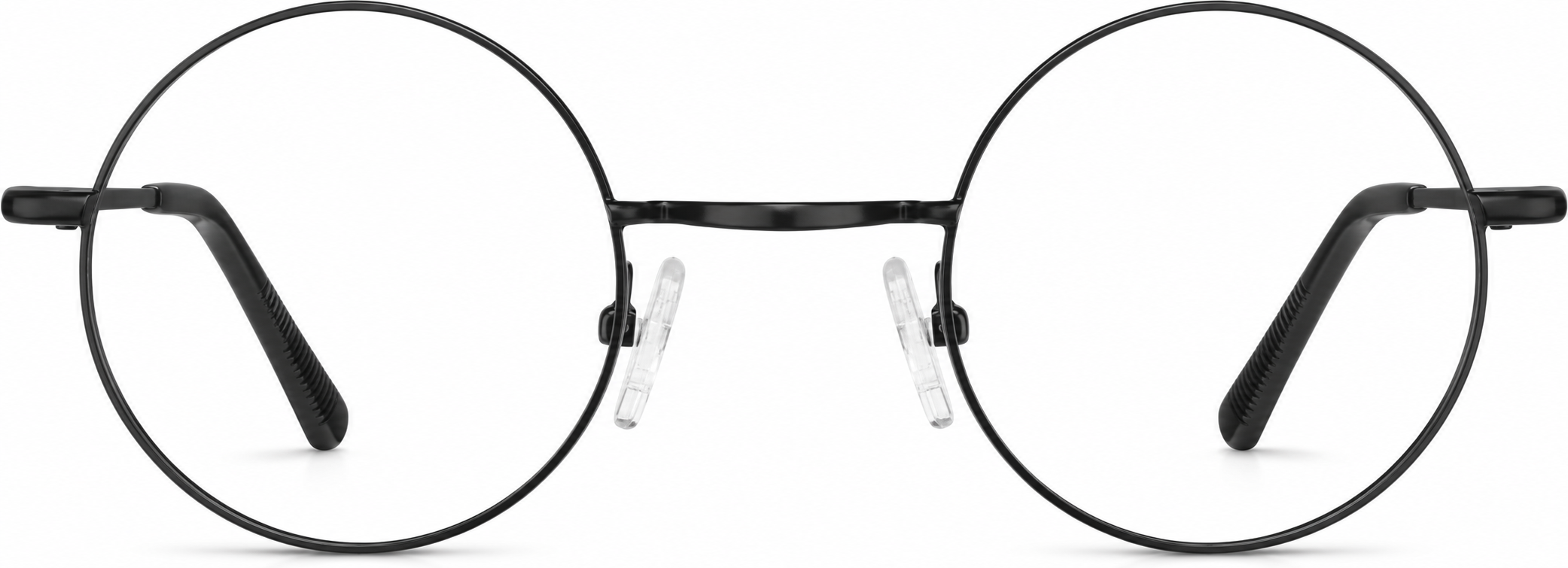 Black Round Glasses · Black · reference
