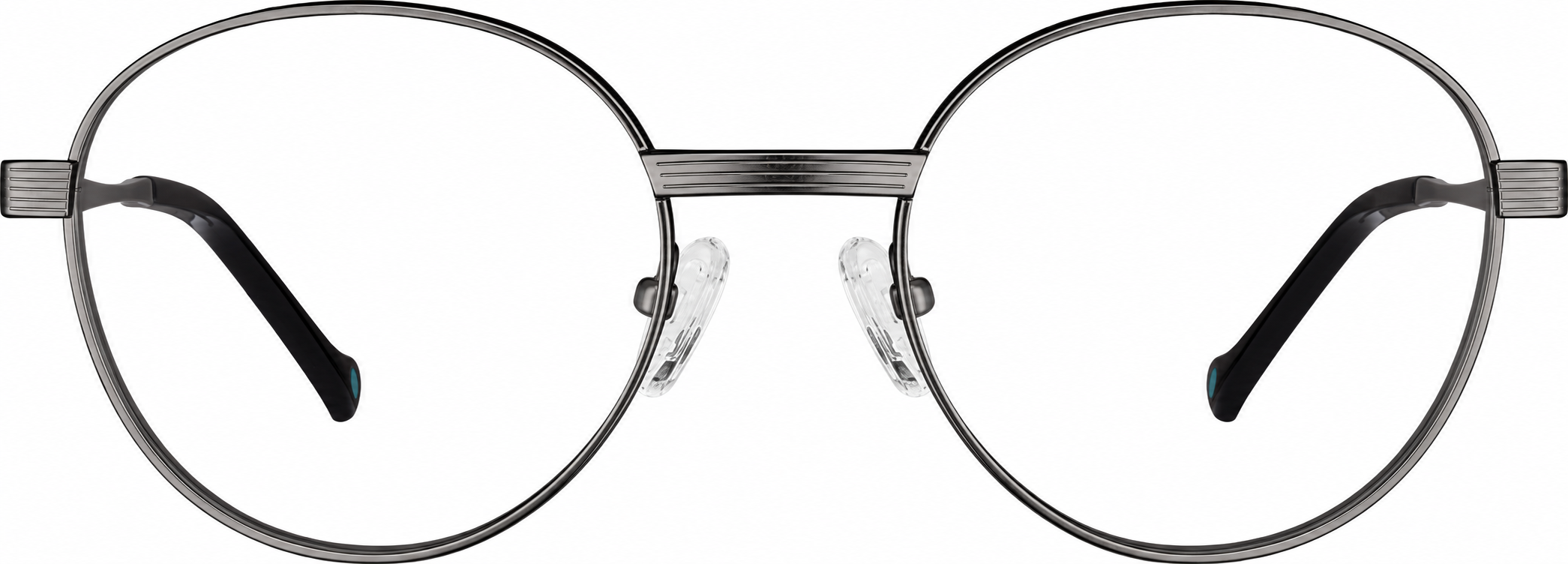 Gray Round Glasses · Gray · reference