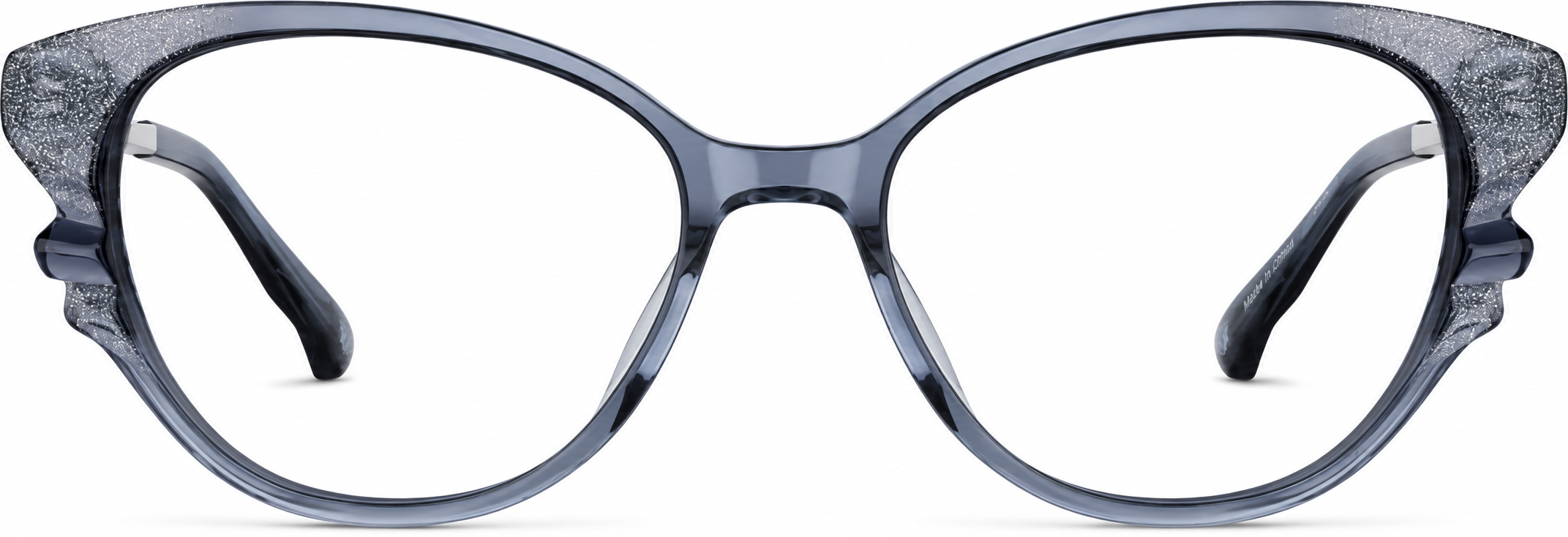Blue Premium Cat-Eye Glasses · Blue · reference