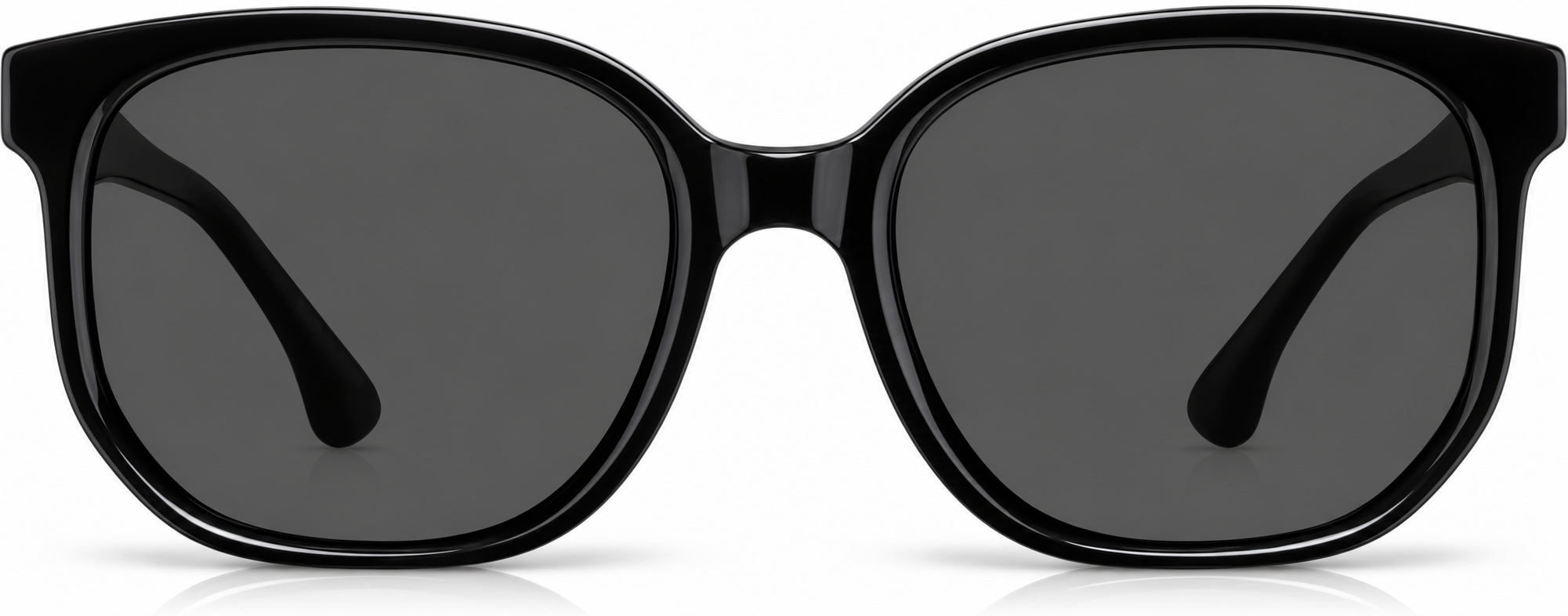 Black Square Sunglasses · Black · reference