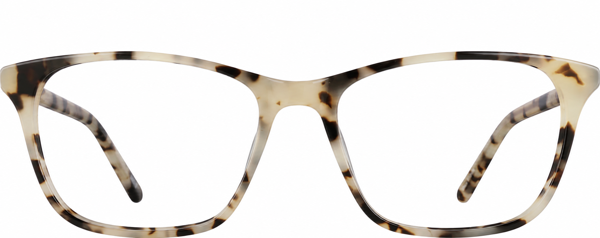 Ivory Tortoiseshell Square Glasses · Ivory Tortoiseshell · reference