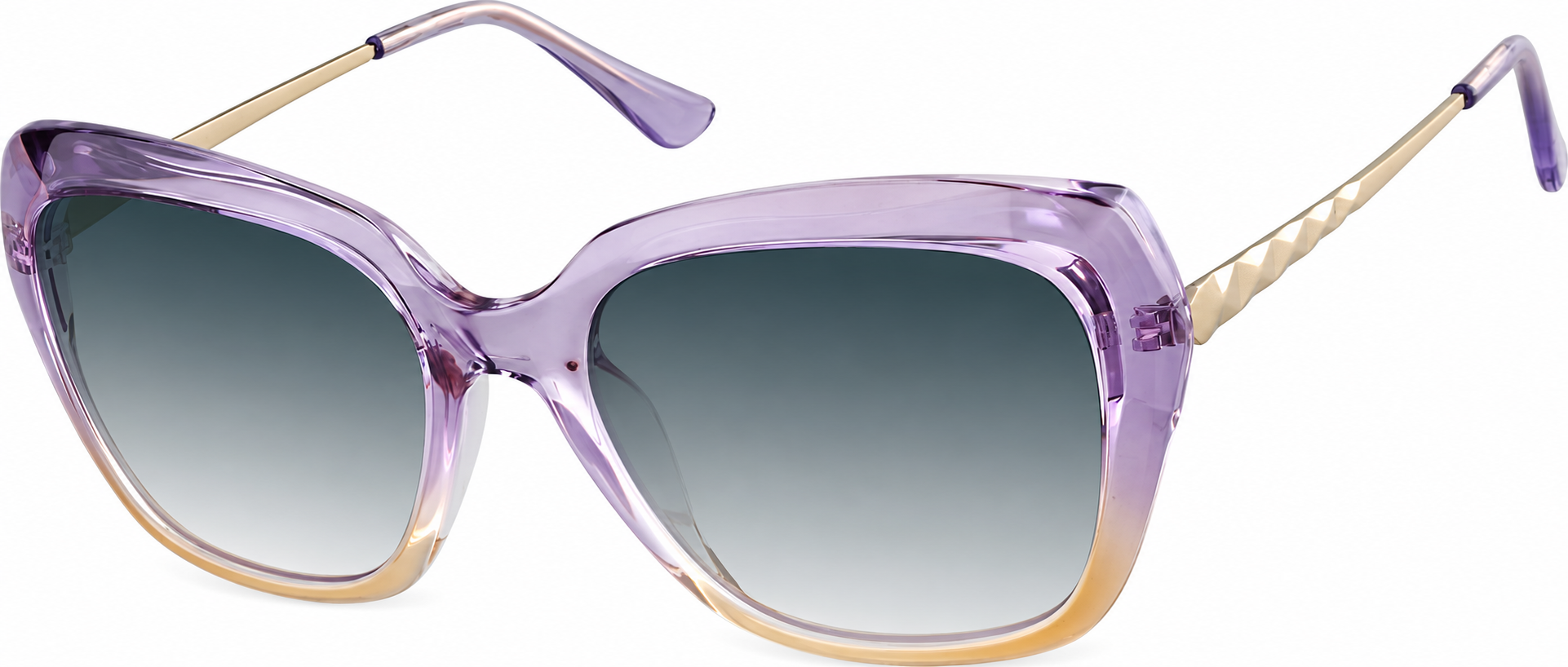Premium Square Sunglasses · Purple · reference
