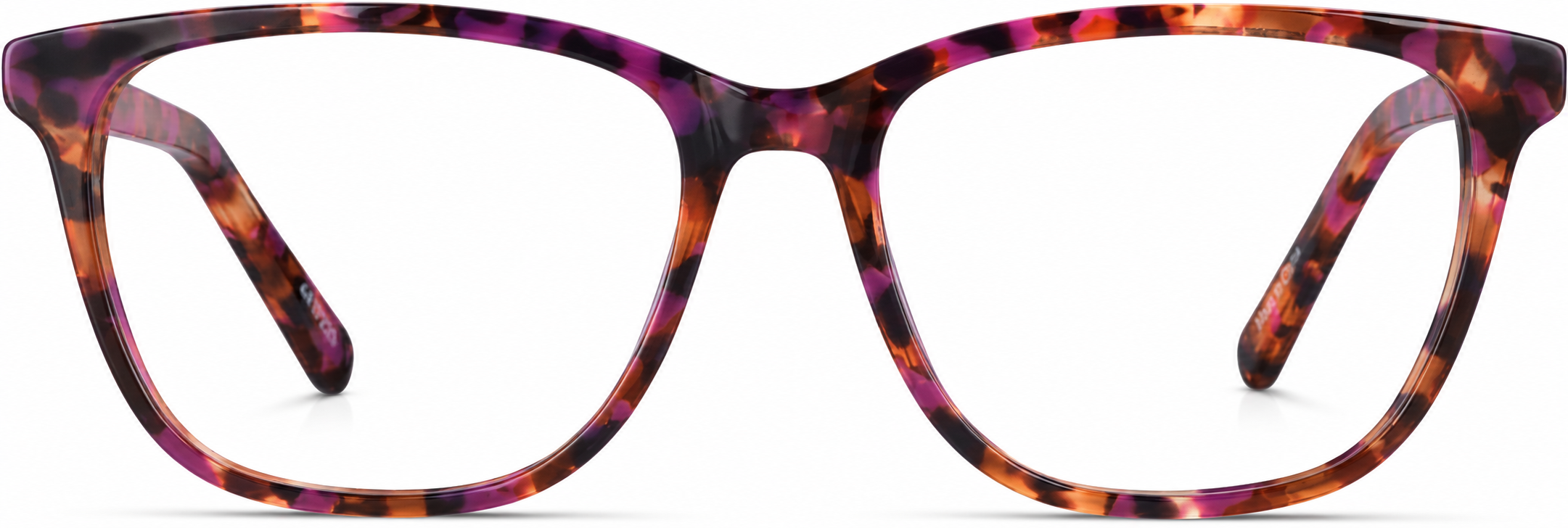 Berry Tortoiseshell Square Glasses · Berry Tortoiseshell · reference