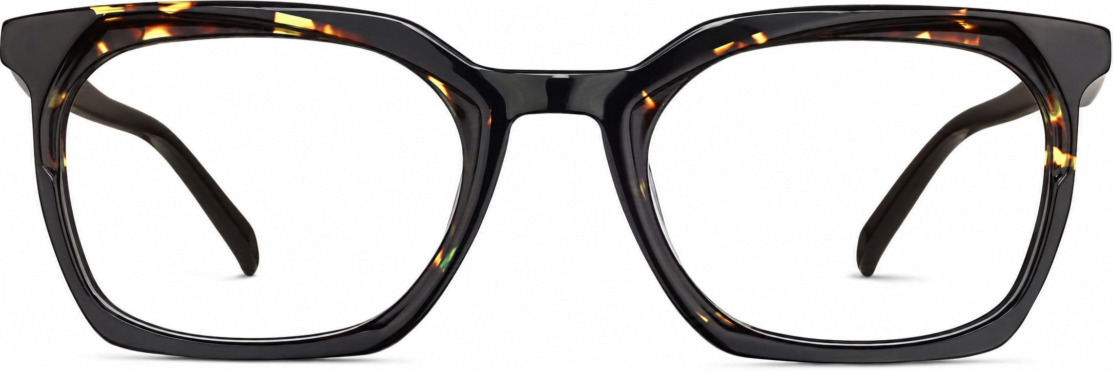 Tortoiseshell Premium Geometric Glasses · Tortoiseshell · reference