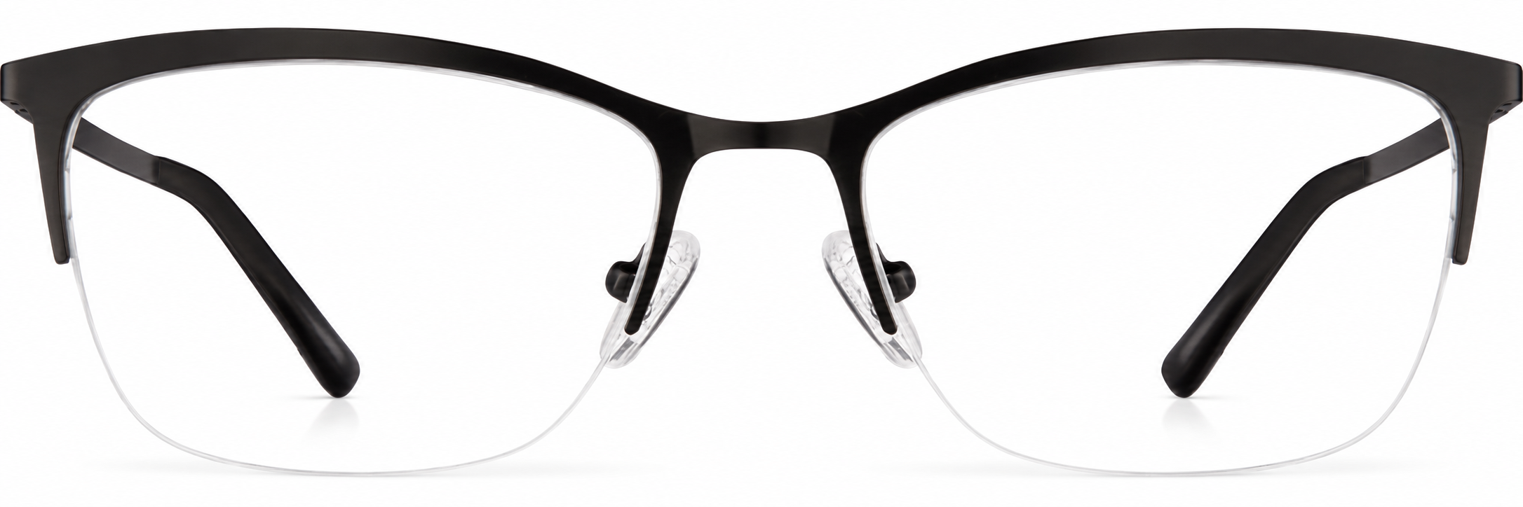 Black Rectangle Glasses · Black · reference