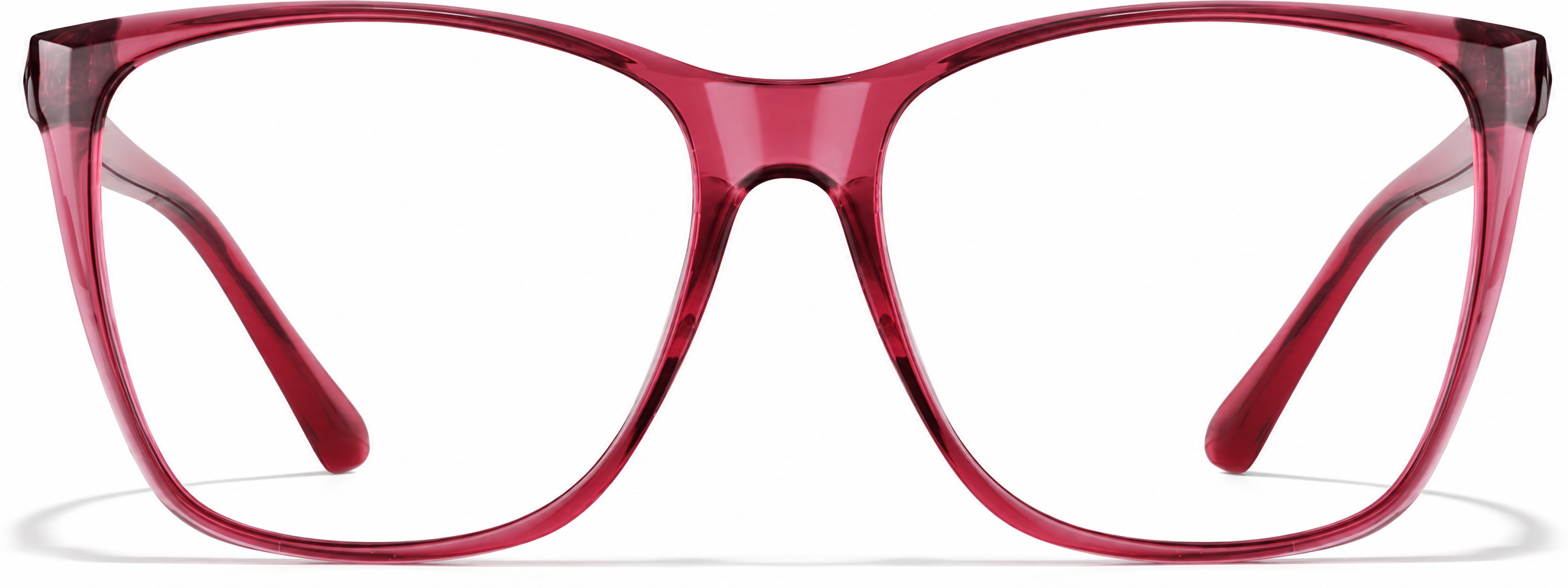 Red Square Glasses · Red · reference