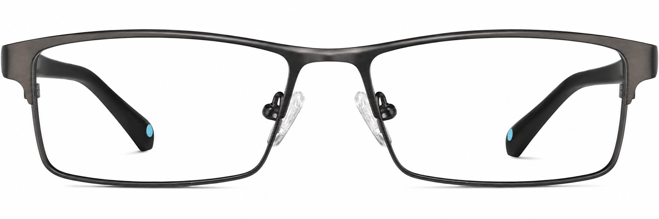 Gray Rectangle Eyeglasses · Gray · reference