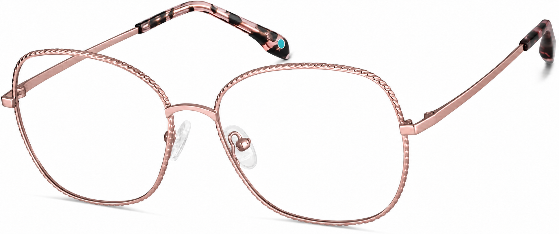 Rose Gold Square Glasses · Rose Gold · reference