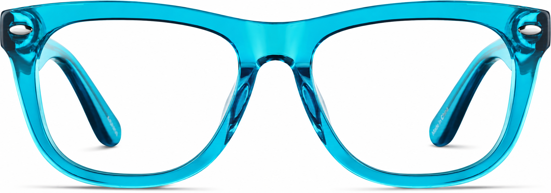 Blue Kids’ Square Glasses · Blue · reference