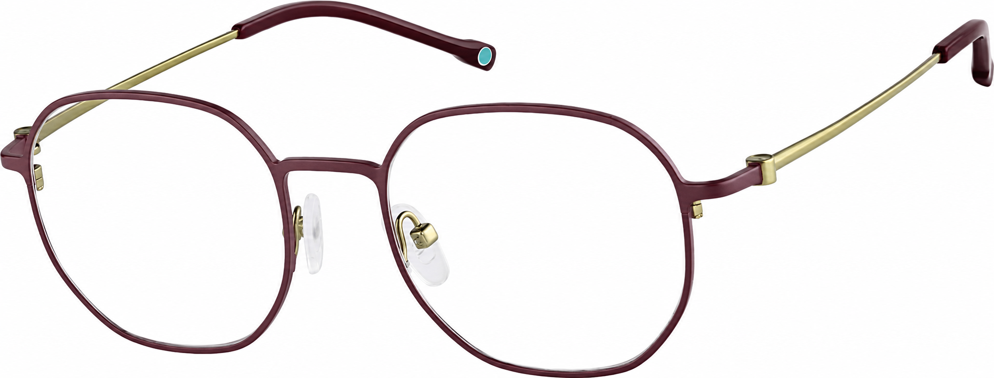 Red Geometric Glasses · Red · reference