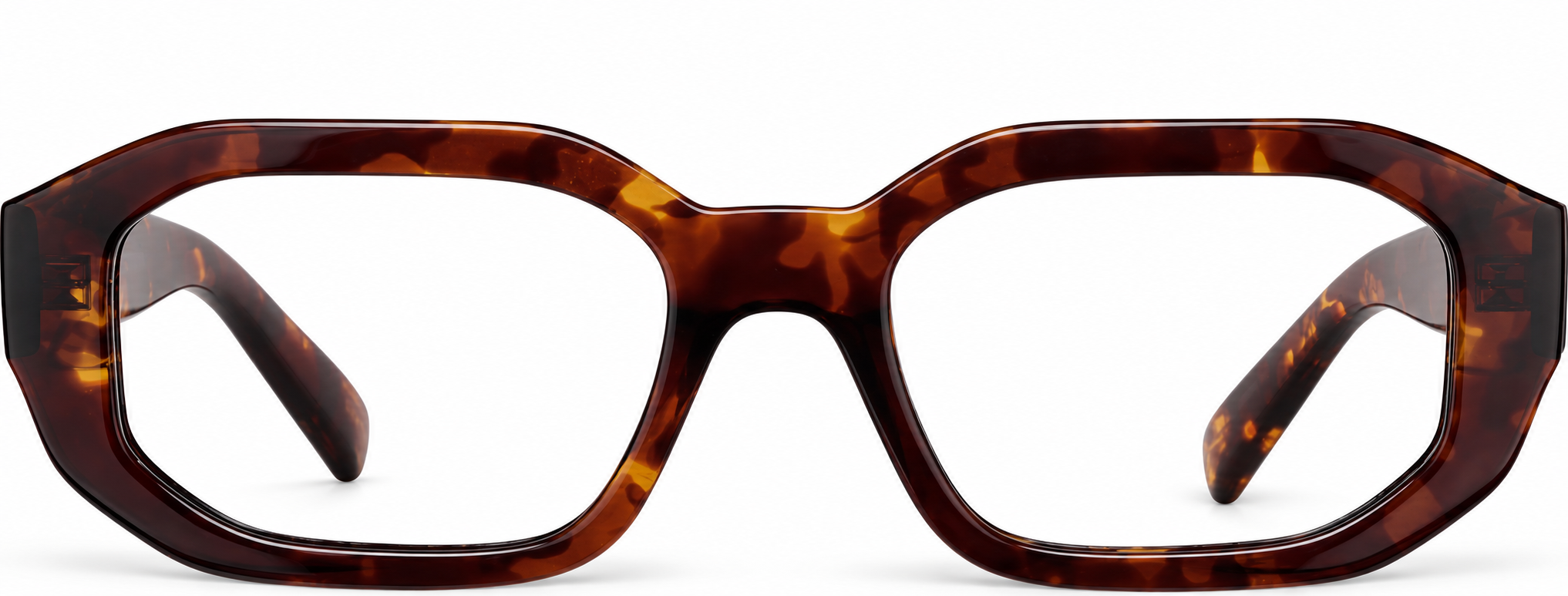 Tortoiseshell Geometric Glasses · Tortoiseshell · reference