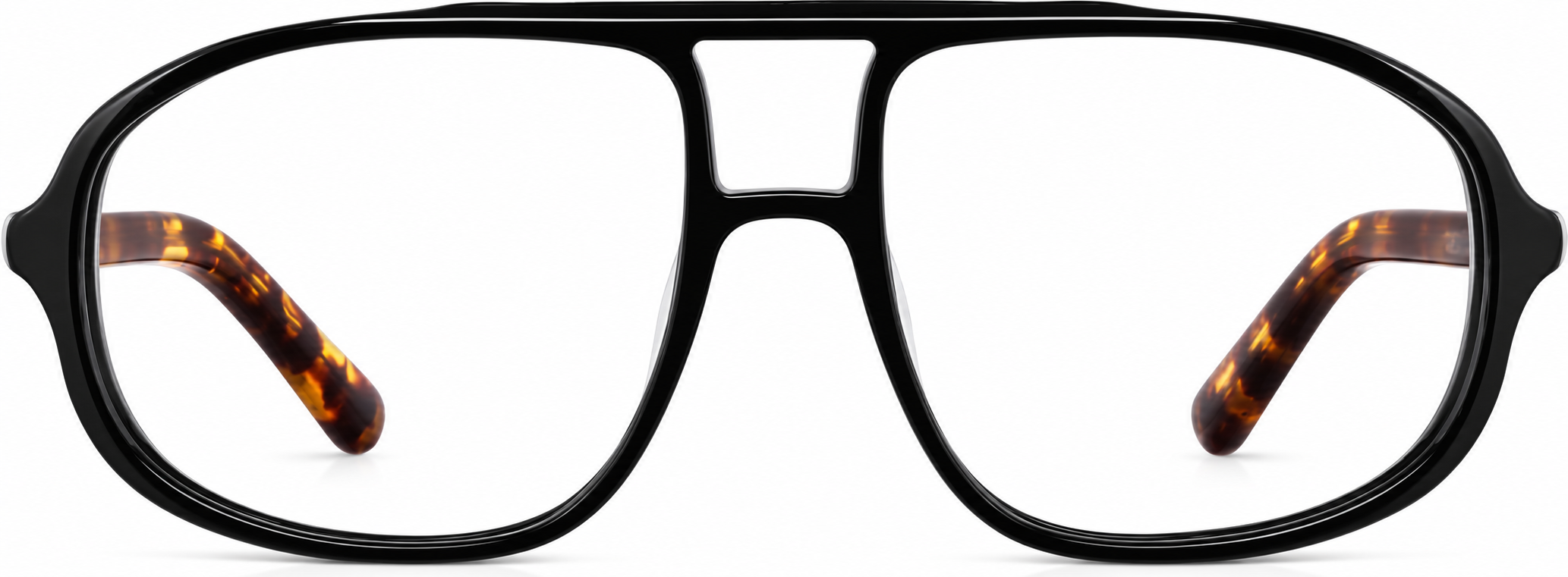 Black Aviator Glasses · Black · reference