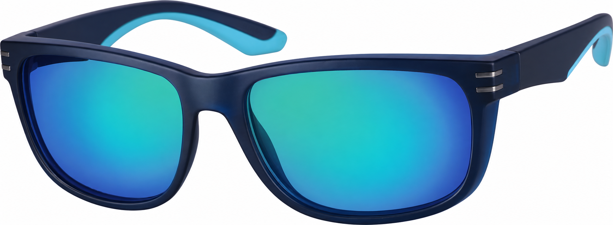 Premium Rectangle Sunglasses · Blue · reference