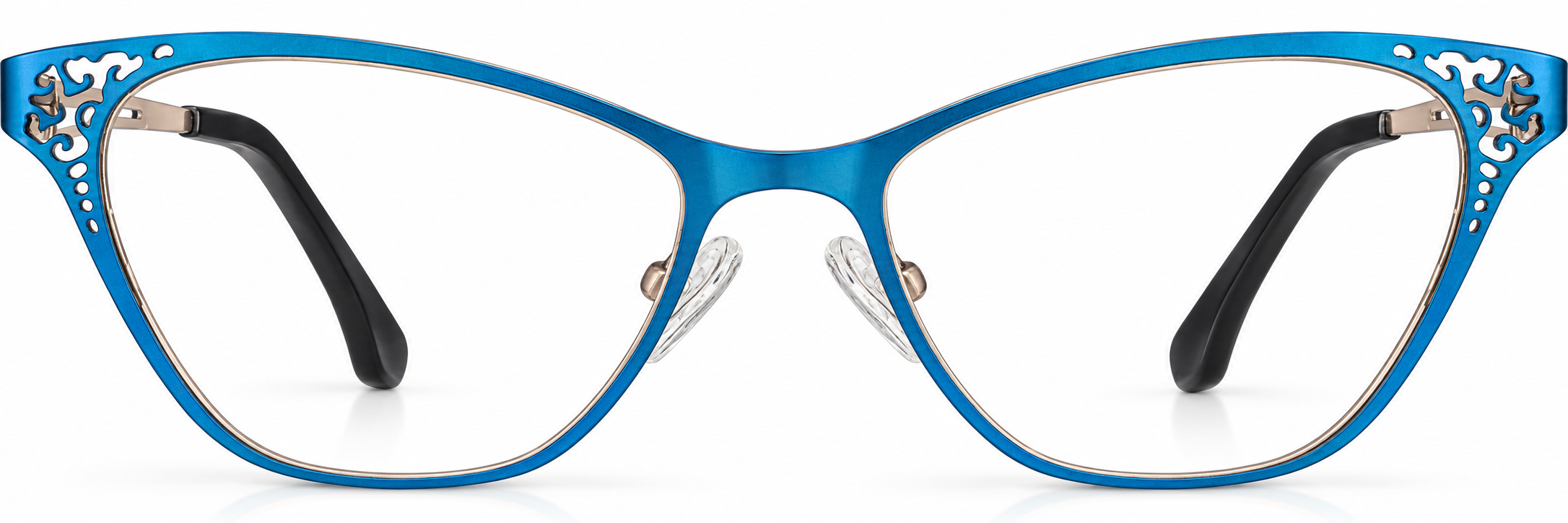 Blue Cat-Eye Glasses · Blue · reference