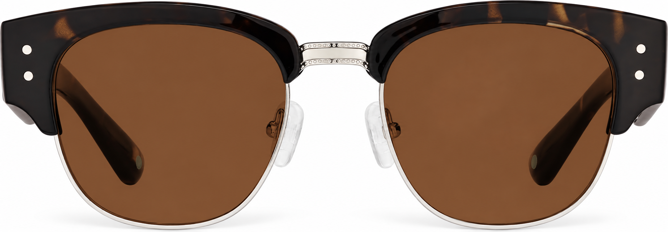 Tortoiseshell Browline Sunglasses · Tortoiseshell · reference