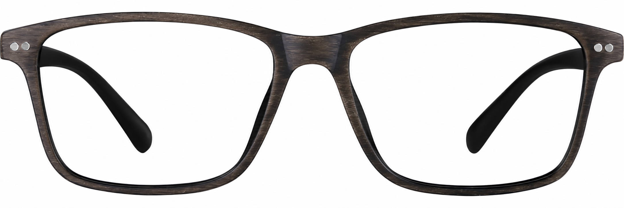 Brown Rectangle Glasses · Brown · reference