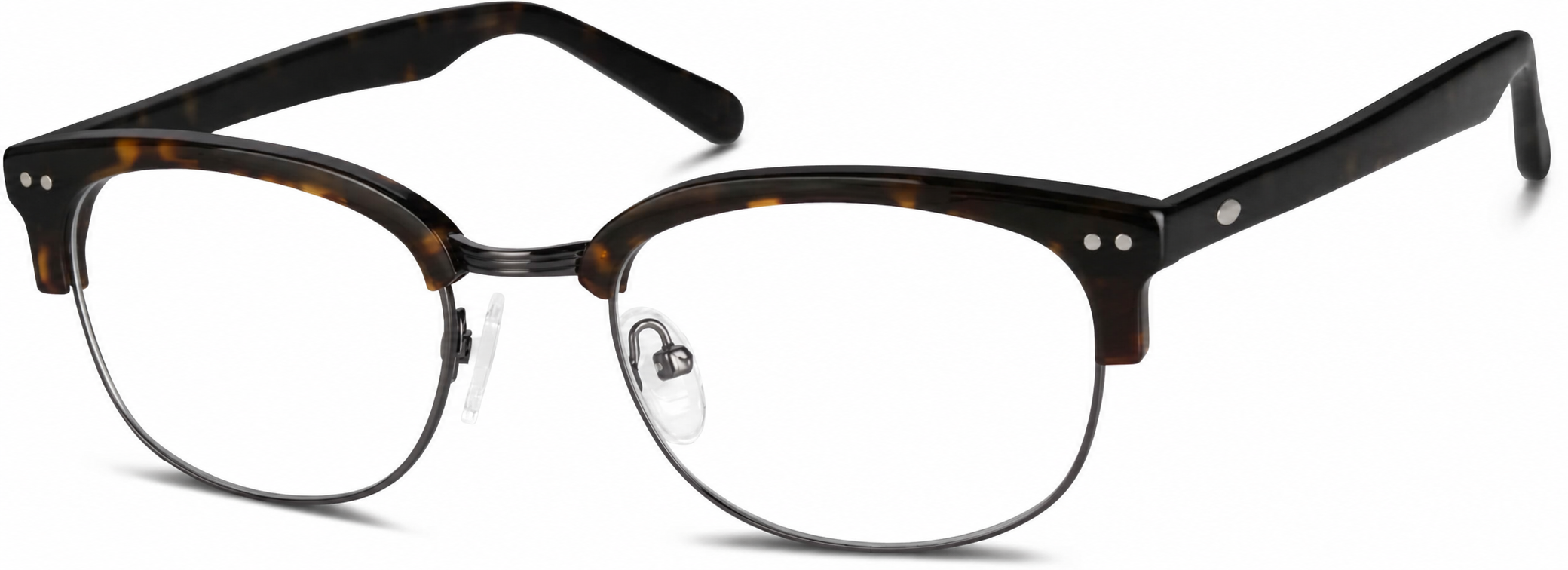 Tortoiseshell Browline Glasses · Tortoiseshell · reference