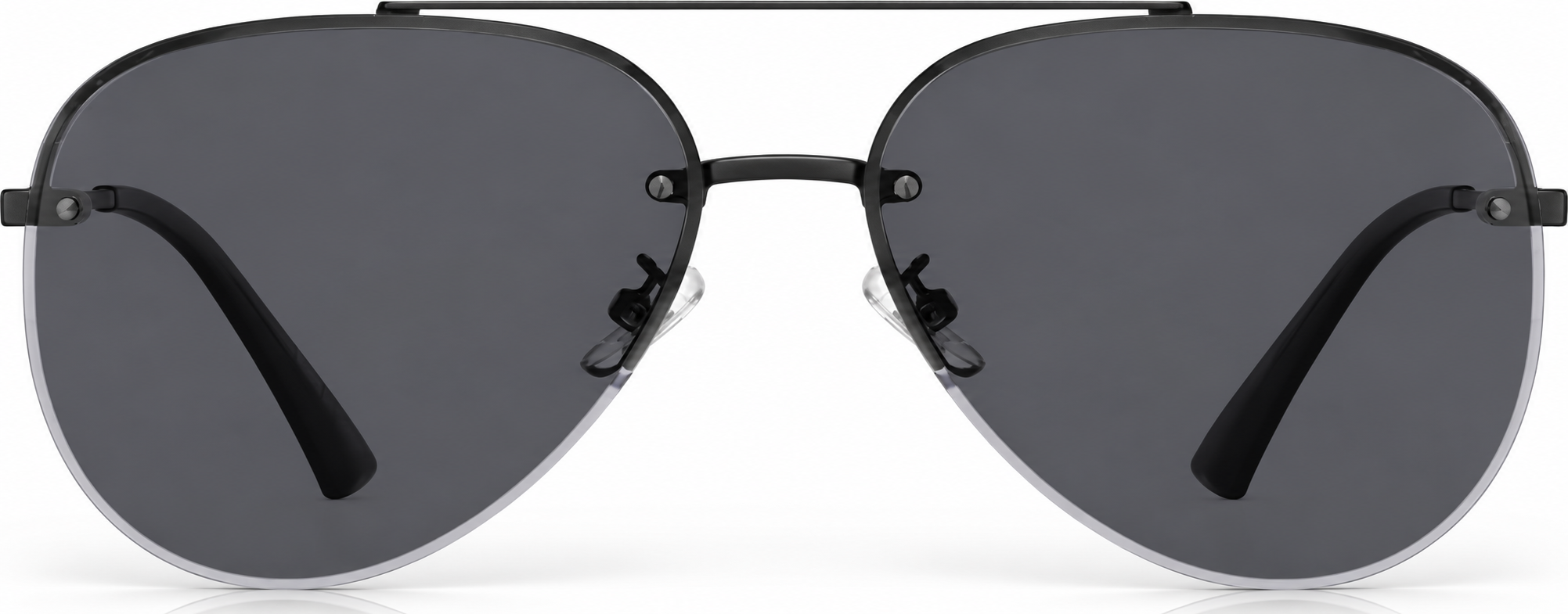 Black Aviator Sunglasses · Black · reference