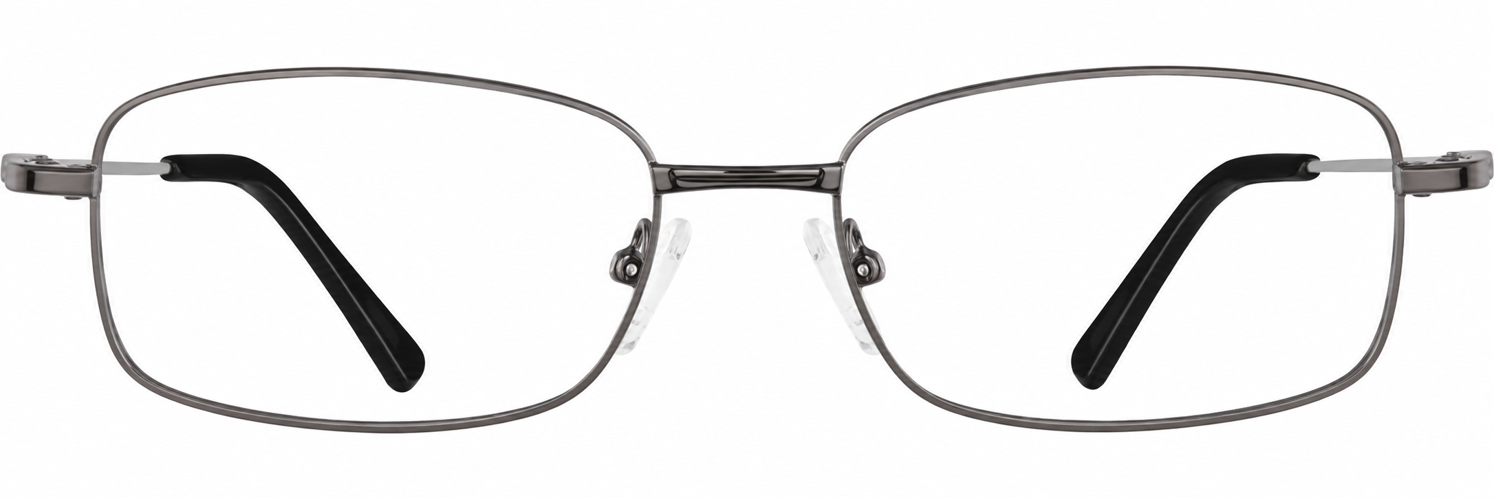 Gray Rectangle Glasses · Gray · reference