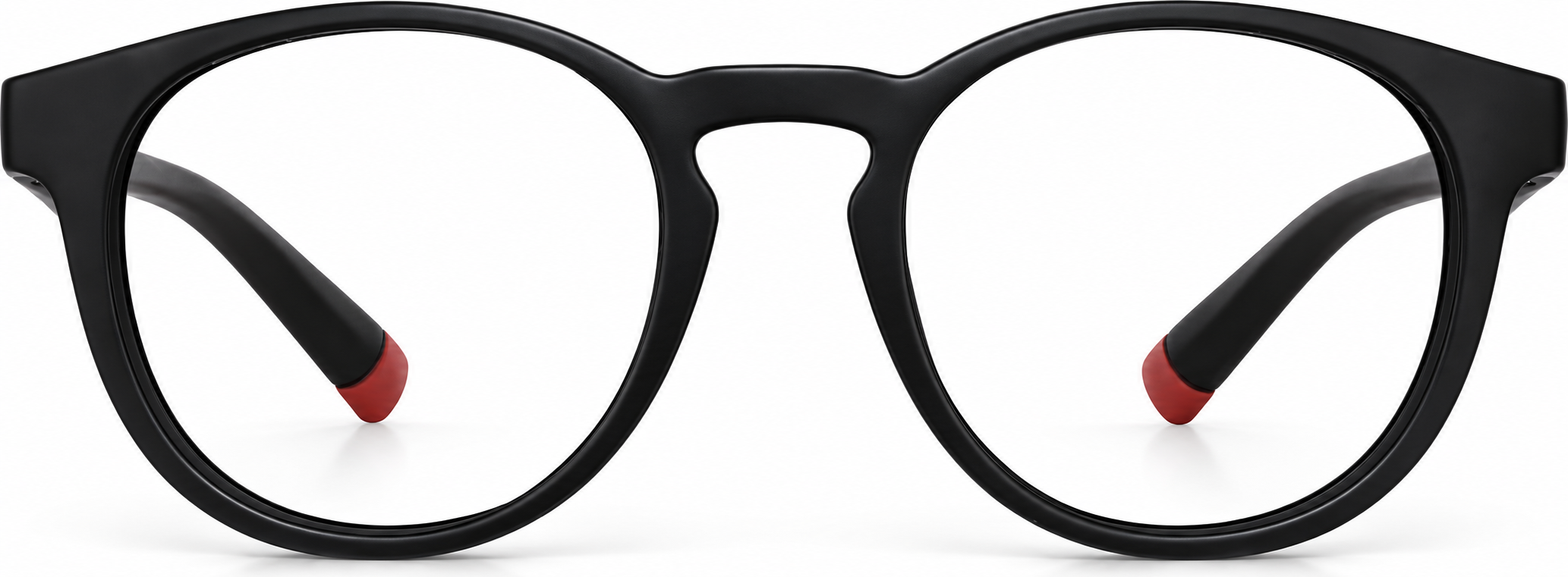 Black Round Glasses · Black · reference