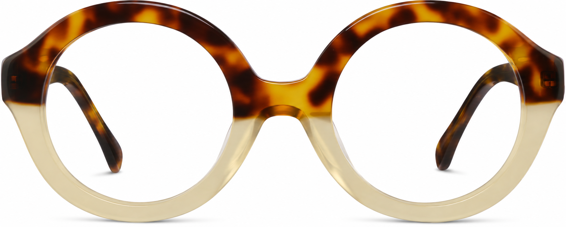 Tortoiseshell Pico Round Sunglasses · Tortoiseshell · reference