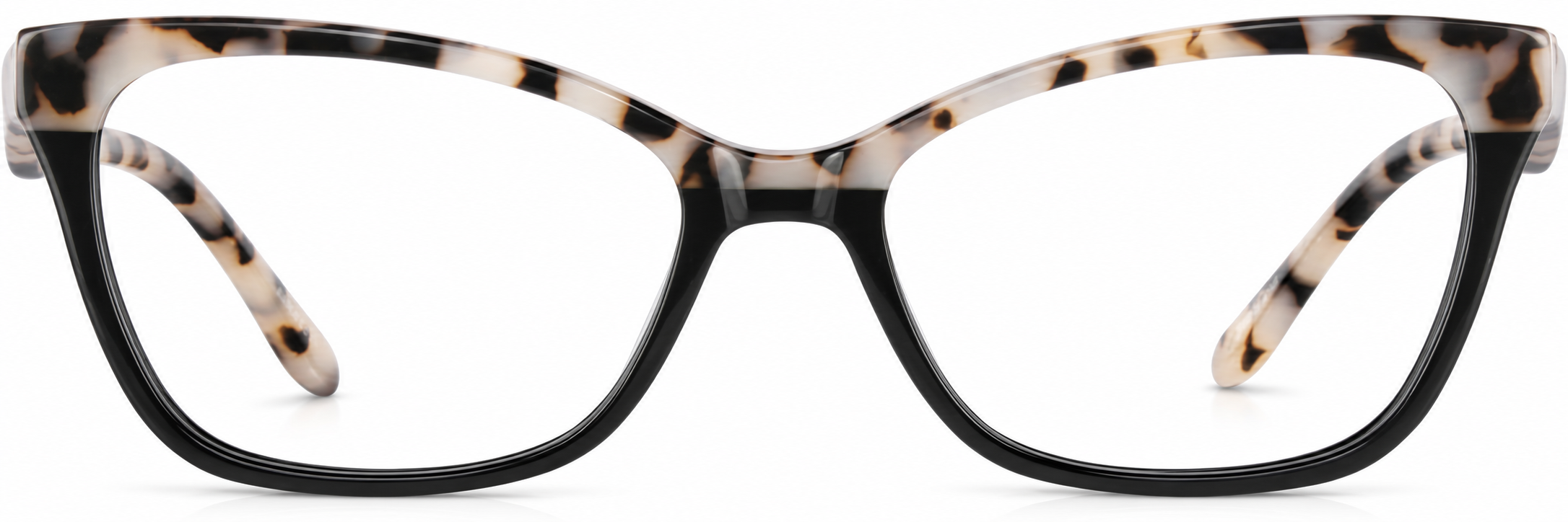 Black Cat-Eye Glasses · Black · reference